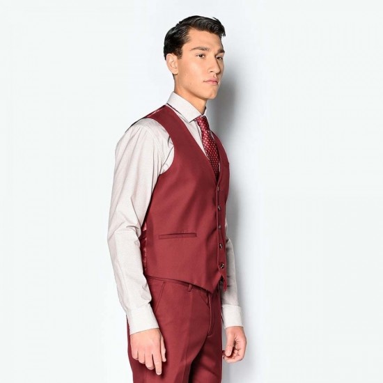 ΑΝΔΡΙΚΟ ΚΟΣΤΟΥΜΙ ΣΤΕΝΟ ΜΕ ΓΙΛΕΚΟ ΜΠΟΡΝΤΟ SOGO  23032-701-101