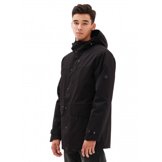 EMERSON ΑΝΔΡΙΚΟ ΜΠΟΥΦΑΝ ΠΑΡΚΑ 232.EM10.111 BLACK