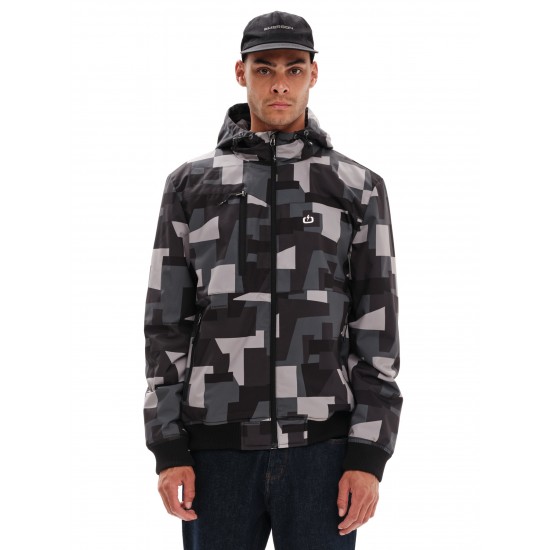 EMERSON ΑΝΔΡΙΚΟ ΜΠΟΥΦΑΝ BOMBER ΜΕ ΚΟΥΚΟΥΛΑ 232.EM10.37 OLIVE
