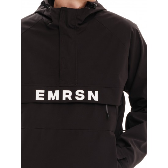 EMERSON ΑΝΔΡΙΚΟ ΜΠΟΥΦΑΝ ΜΕ ΑΝΟΙΓΜΑ ΦΕΡΜΟΥΑΡ ΜΕΧΡΙ ΤΟ ΣΤΗΘΟΣ 232.EM10.61 BLACK