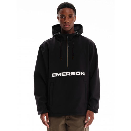 EMERSON ΑΝΔΡΙΚΟ ΜΠΟΥΦΑΝ BONDED ΜΕ ΚΟΥΚΟΥΛΑ 232.EM11.99 BLACK