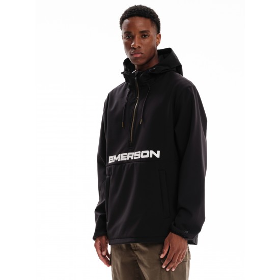 EMERSON ΑΝΔΡΙΚΟ ΜΠΟΥΦΑΝ BONDED ΜΕ ΚΟΥΚΟΥΛΑ 232.EM11.99 BLACK