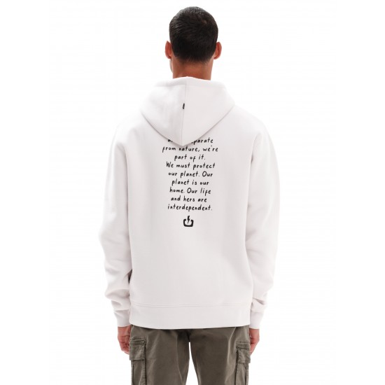 EMERSON ΑΝΔΡΙΚΟ ΦΟΥΤΕΡ ΜΕ ΚΟΥΚΟΥΛΑ “KEEP IT COOL” 232.EM20.11 OFF-WHITE