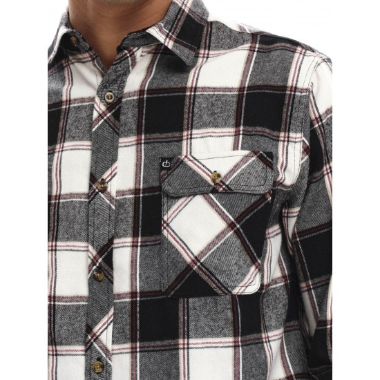 EMERSON ΑΝΔΡΙΚΟ ΚΑΡΟ ΦΑΝΕΛΕΝΙΟ ΠΟΥΚΑΜΙΣΟ 232.EM60.80 OFF-WHITE BLACK