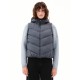 EMERSON ΓΥΝΑΙΚΕΙΟ ΑΜΑΝΙΚΟ ΜΠΟΥΦΑΝ PUFFER ΜΕ ΚΟΥΚΟΥΛΑ 232.EW10.39 DUSTY BLUE