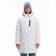 EMERSON ΓΥΝΑΙΚΕΙΟ ΜΑΚΡΥ ΜΠΟΥΦΑΝ PUFFER ΜΕ ΚΟΥΚΟΥΛΑ 232.EW10.44 WHITE