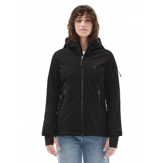 EMERSON ΓΥΝΑΙΚΕΙΟ ΜΠΟΥΦΑΝ ΜΕ ΚΟΥΚΟΥΛΑ 232.EW10.70 BLACK