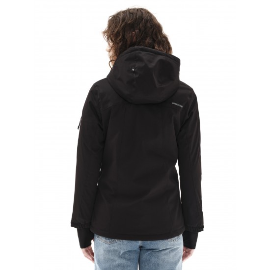 EMERSON ΓΥΝΑΙΚΕΙΟ ΜΠΟΥΦΑΝ ΜΕ ΚΟΥΚΟΥΛΑ 232.EW10.70 BLACK