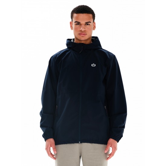 EMERSON ΑΝΔΡΙΚΟ ΛΕΠΤΟ ΜΠΟΥΦΑΝ ΜΕ ΚΟΥΚΟΥΛΑ 241.EM10.12 NAVY BLUE