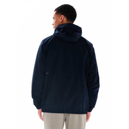 EMERSON ΑΝΔΡΙΚΟ ΛΕΠΤΟ ΜΠΟΥΦΑΝ ΜΕ ΚΟΥΚΟΥΛΑ 241.EM10.12 NAVY BLUE