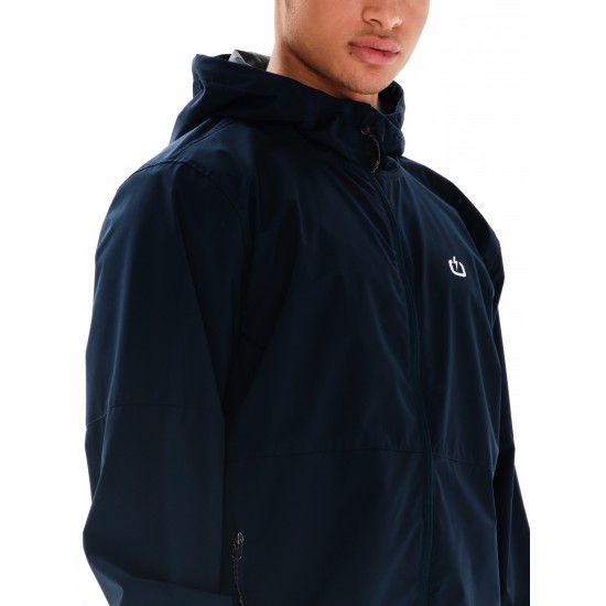 EMERSON ΑΝΔΡΙΚΟ ΛΕΠΤΟ ΜΠΟΥΦΑΝ ΜΕ ΚΟΥΚΟΥΛΑ 241.EM10.12 NAVY BLUE