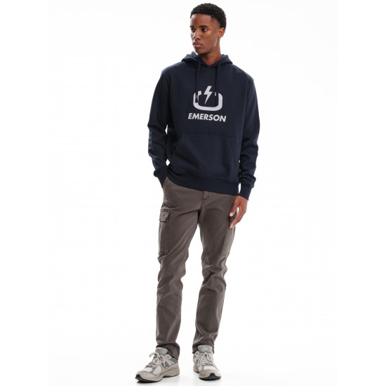 EMERSON ΑΝΔΡΙΚΟ ΦΟΥΤΕΡ ΜΕ ΚΟΥΚΟΥΛΑ 232.EM20.01 NAVY BLUE