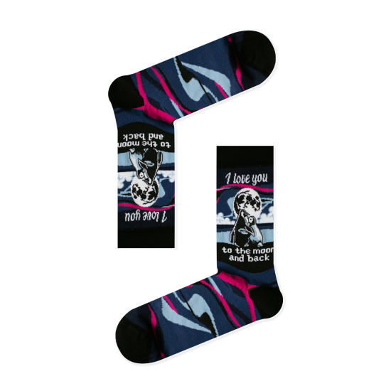 Unisex Κάλτσες I love you to the Moon and Back
