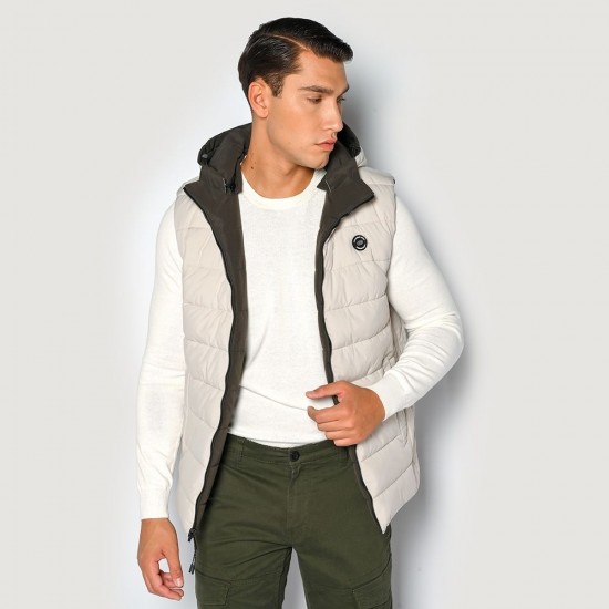 ΑΝΔΡΙΚΟ ΑΜΑΝΙΚΟ ΜΠΟΥΦΑΝ CAMARO DOUBLE FACE -  23520-057-078-KHAKI