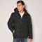 Ανδρικό Μπουφάν Bomber Με Κουκούλα Brokers 24510-104-078-BLACK