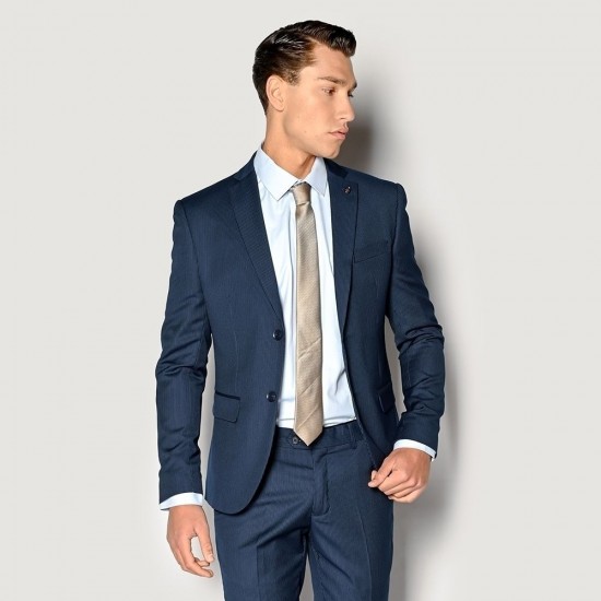 ΑΝΔΡΙΚΟ ΚΟΣΤΟΥΜΙ ΡΙΓΕ ΣΤΕΝΟ SOGO BLUE23032-501-121