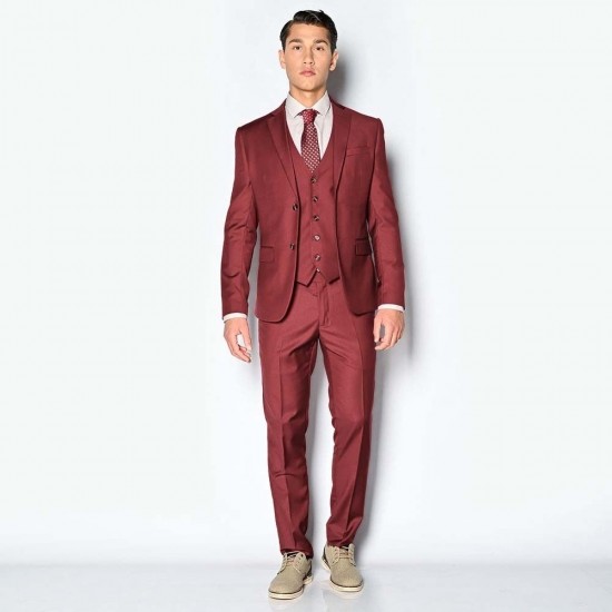 ΑΝΔΡΙΚΟ ΚΟΣΤΟΥΜΙ ΣΤΕΝΟ ΜΕ ΓΙΛΕΚΟ ΜΠΟΡΝΤΟ SOGO  23032-701-101