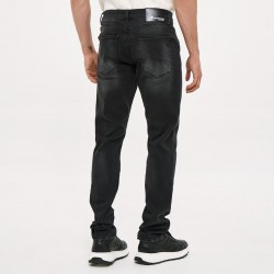 Ανδρικό Παντελόνι Jean Brokers Regular Fit Black 26013-208-306-BLACK