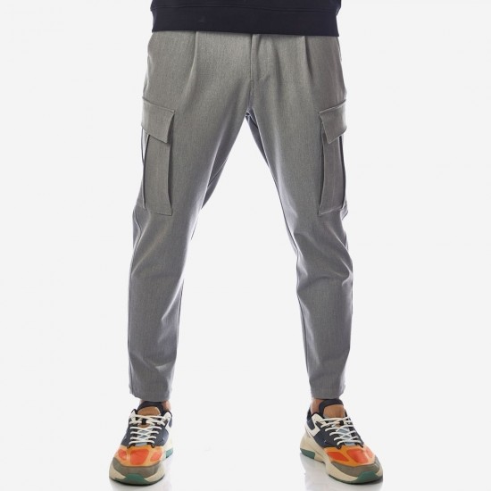ΑΝΔΡΙΚΟ  JOGGER CARGO ΠΑΝΤΕΛΟΝΙ BROKERS 21514-167-51 GREY