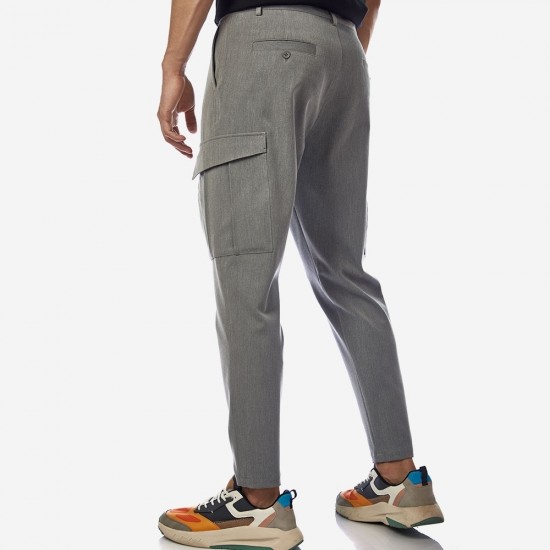 ΑΝΔΡΙΚΟ  JOGGER CARGO ΠΑΝΤΕΛΟΝΙ BROKERS 21514-167-51 GREY