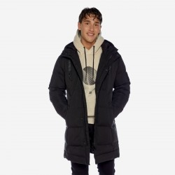 CAMARO ΑΝΔΡΙΚΟ ΜΑΚΡΥ ΜΠΟΥΦΑΝ ΜΕ ΚΟΥΚΟΥΛΑ 22520-403-BLACK
