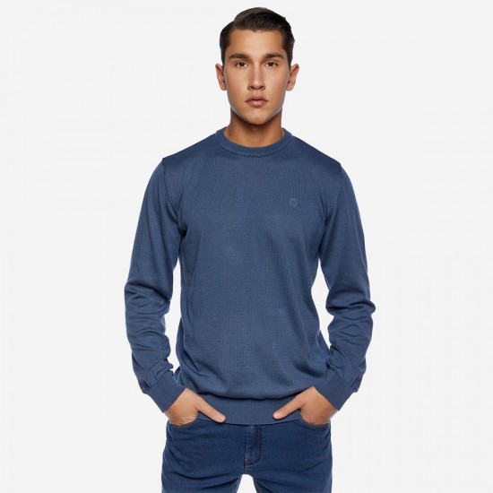 SOGO ΑΝΔΡΙΚΗ ΠΛΕΚΤΗ ΜΠΛΟΥΖΑ 22539-101-12-INDIGO