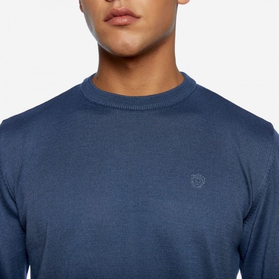 SOGO ΑΝΔΡΙΚΗ ΠΛΕΚΤΗ ΜΠΛΟΥΖΑ 22539-101-12-INDIGO