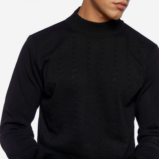 SOGO ΑΝΔΡΙΚΗ ΠΛΕΚΤΗ ΜΠΛΟΥΖΑ LUPETO 22539-202-21-BLACK