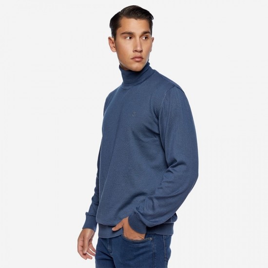 SOGO ΑΝΔΡΙΚΗ ΠΛΕΚΤΗ ΜΠΛΟΥΖΑ 22539-401-12-INDIGO