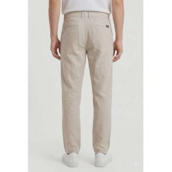 Damaged Παντελόνι Ελαστικό σε Κανονική Εφαρμογή Beige 226