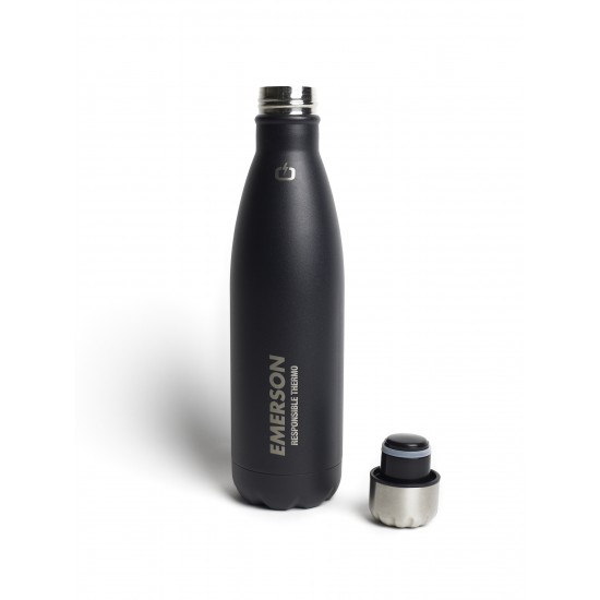 EMERSON ΟΙΚΟΛΟΓΙΚΟ ΜΠΟΥΚΑΛΙ ΘΕΡΜΟΣ 500ML 222.EU99.02 BLACK