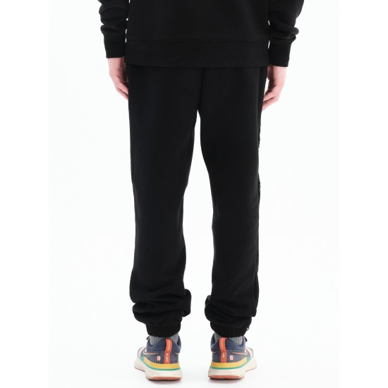 EMERSON ΑΝΔΡΙΚΟ FLEECE ΠΑΝΤΕΛΟΝΙ ΦΟΡΜΑΣ JOGGER 222.EM25.99 BLACK