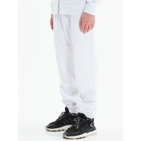 EMERSON ΑΝΔΡΙΚΟ FLEECE ΠΑΝΤΕΛΟΝΙ ΦΟΡΜΑΣ JOGGER 222.EM25.99 WHITE