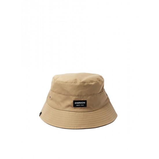 EMERSON UNISEX BUCKET ΚΑΠΕΛΟ 231.EU01.68 BLACK/BEIGE