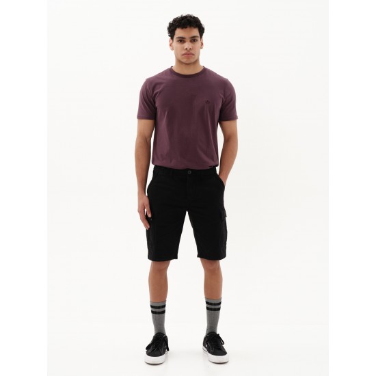 EMERSON ΑΝΔΡΙΚΗ STRECH CARGO ΒΕΡΜΟΥΔΑ 231.EM47.95 BLACK