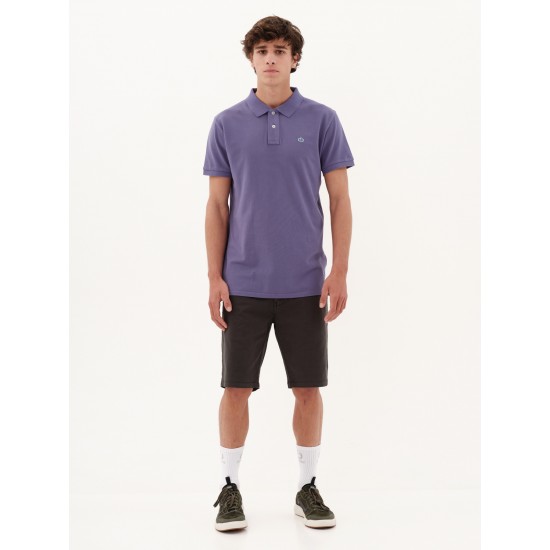 EMERSON POLO T-SHIRT 231.EM35.69GD PURPLE