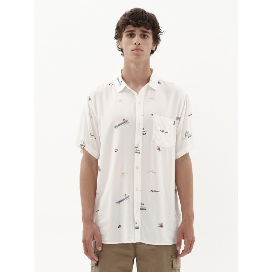 EMERSON ΚΟΝΤΟΜΑΝΙΚΟ ΠΟΥΚΑΜΙΣΟ 231.EM61.03 PR350 OFF WHITE