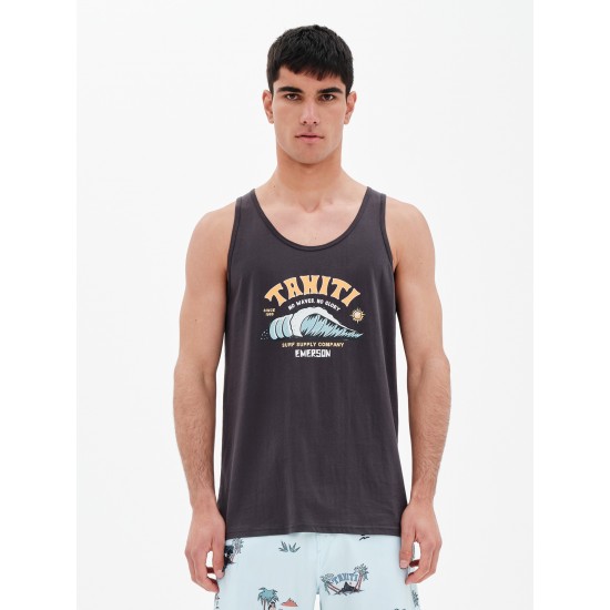 EMERSON ΑΜΑΝΙΚΗ ΜΠΛΟΥΖΑ 221.EM37.39 OFF BLACK