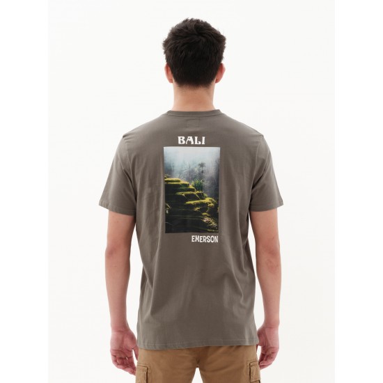 EMERSON T-SHIRT 231.EM33.136 ARMY GREEN