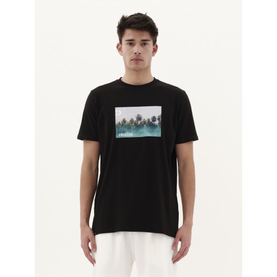 EMERSON T-SHIRT 231.EM33.85 BLACK
