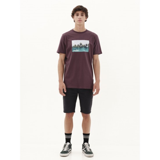 EMERSON T-SHIRT 231.EM33.85 D.PURPLE