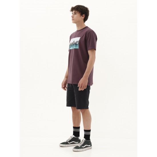 EMERSON T-SHIRT 231.EM33.85 D.PURPLE