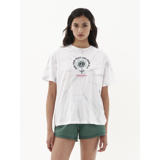 EMERSON ΓΥΝΑΙΚΕΙΟ T-SHIRT 231.EW33.117 TIE DYE 1/BLUE