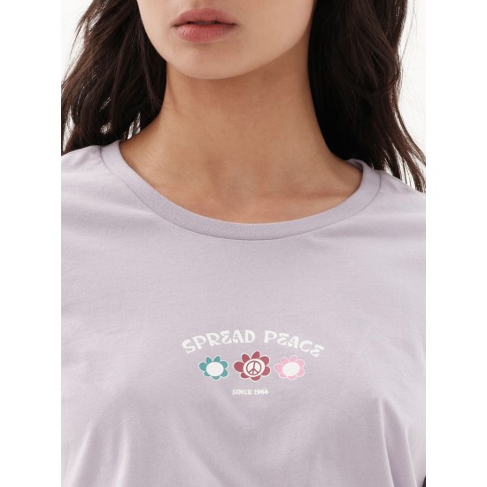 EMERSON ΓΥΝΑΙΚΕΙΟ T-SHIRT 231.EW33.134 LILAC