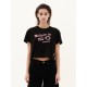 EMERSON ΓΥΝΑΙΚΕΙΟ CROP T-SHIRT 231.EW33.68 BLACK