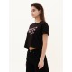 EMERSON ΓΥΝΑΙΚΕΙΟ CROP T-SHIRT 231.EW33.68 BLACK