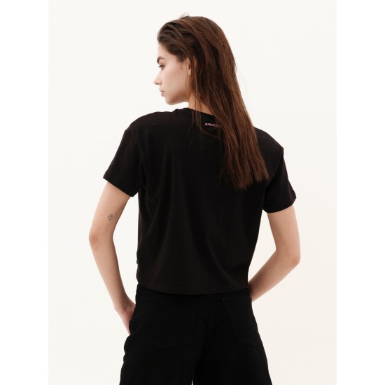 EMERSON ΓΥΝΑΙΚΕΙΟ CROP T-SHIRT 231.EW33.68 BLACK