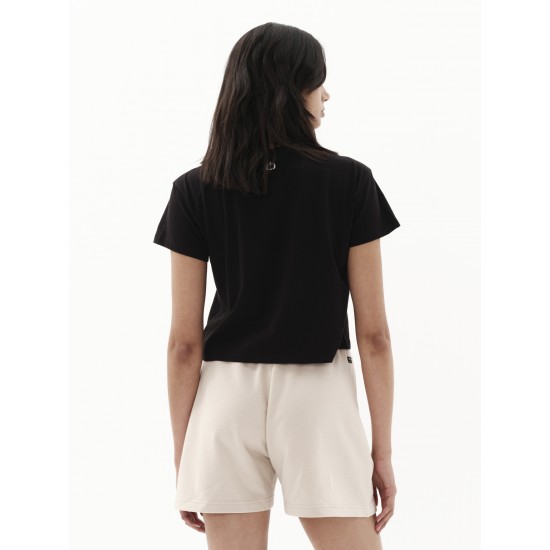 EMERSON ΓΥΝΑΙΚΕΙΟ CROPPED T-SHIRT 231.EW33.71 BLACK