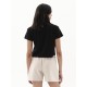 EMERSON ΓΥΝΑΙΚΕΙΟ CROPPED T-SHIRT 231.EW33.71 BLACK