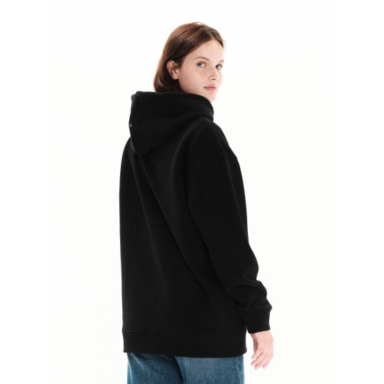 ΓΥΝΑΙΚΕΙΟ EMERSON ΦΟΥΤΕΡ ΜΕ ΚΟΥΚΟΥΛΑ "LOVE YOURSELF" 222.EW20.71 BLACK